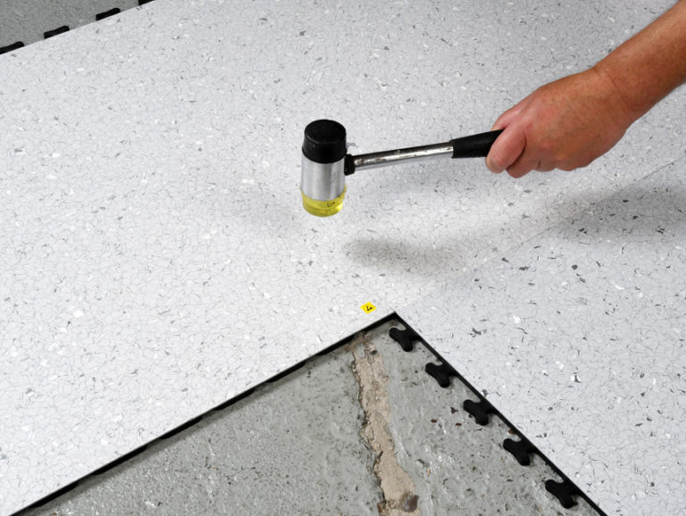 Installation of Anti Static esd floor tiles